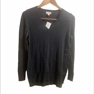 Madison Jules dark gray sweater